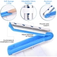thumbnail image 5 of Finger Splint, 3PCS Finger Support Brace Finger Stabilizer for Broken Fingers Straightening Arthritis Knuckle Immobilization,Blue, 5 of 5