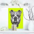 thumbnail image 1 of English Bulldog with Bow Tie - Contemporary Animal Art Canvas, 1 of 3