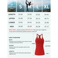 thumbnail image 2 of Charmo Women's Ribbed Camisole Workout Tank Tops with Built in Bra Basic Undershirt, 2 of 6
