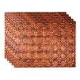 thumbnail image 1 of Fasade 18in x 24in Backsplash Panel 5 Pack Traditional Style Moonstone Copper Finish, 1 of 6