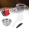 thumbnail image 4 of Filtre de Capsule à Café Réutilisable et Rechargeable en Acier Inoxydable Compatible avec Machine à Café Nespresso, 4 of 8