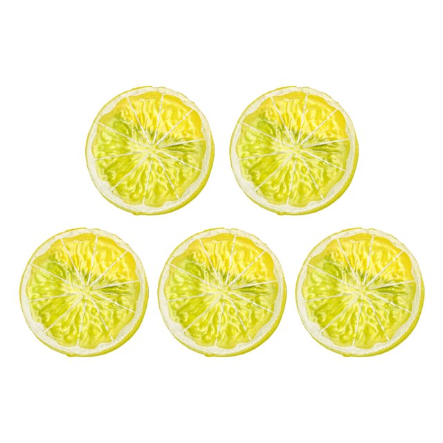 Wweixi 5pack/lot Long-lasting PVC Fruit Slice Model For Store Samples Mall Emissions Watermelon Slices 4