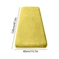 thumbnail image 3 of 47in Extra Large Corals Fleece Bath Mat Soft Shaggy Bathroom Rug Non-Slide Latex Backing Absorbent Quick Dry Machine Washable Floor Carpet for Bathtub Shower Sink Doorway Home Decor, 3 of 8