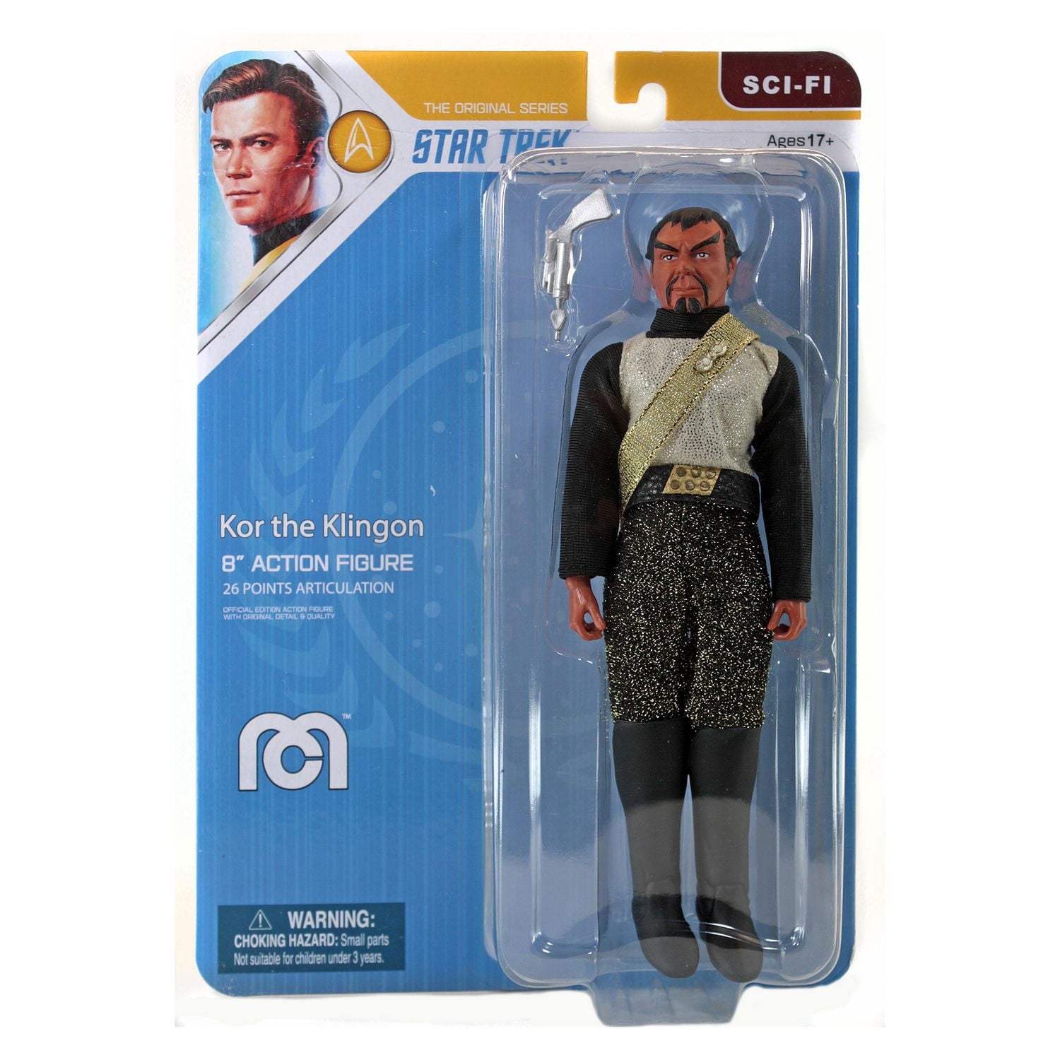 Figurine 8 po de Kor le Klingon – Star Trek Série originale