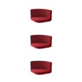 thumbnail image 2 of kurtrusly Trilateral Chair Covers Wide Application And Strong Elastic Chair Protection Made Easy Polyester Cover Chairs Decoration Wine red 3Set, 2 of 6