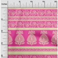 thumbnail image 2 of oneOone Rayon Fuschia Pink Fabric Asian Block Sewing Craft Projects Fabric Prints By Yard 56 Inch Wide, 2 of 4