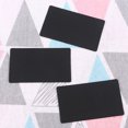 thumbnail image 3 of COOPHYA Kraft Paper Greeting Card Blank Message Paper Black 100Set 3.54X2.09X0.04In, 3 of 7