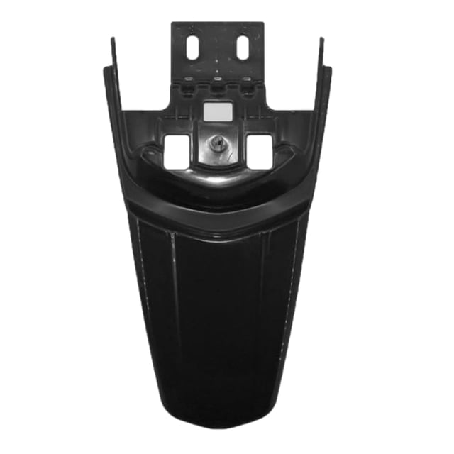 mmirethe Motocross Rear Mudguard Beautiful Appearance High Performance Made With Plastic black 1Set
