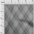 thumbnail image 2 of oneOone Cotton Poplin Gray Fabric Check Craft Projects Decor Fabric Printed By The Yard 56 Inch Wide, 2 of 5