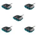 thumbnail image 1 of Baohd 1/2/3/5 Universal Compatibility Car Splitter Adapter For Various Car Models Three Hole 5PCS, 1 of 6