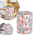 thumbnail image 1 of Hearth & Gear Patterned Linen Laundry Hamper Without Lid Large Open Top Stylish And Breathable Fabric For Bedroom Or Bathroom Easy And Durable Design Laundry Clean And Laundry Rolling Laundry with, 1 of 5