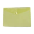 thumbnail image 1 of Yellow Translucent Poly Envelope 1 Pcs Document Envelopes with Snap Button Quality Clear Document Folder for A3 Size, Document Folder with Snap Closure, Project File Document Wallet, Office Folder, 1 of 4