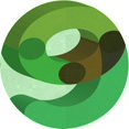 thumbnail image 1 of Ahgly Company Tapis d'Intérieur Lavable en Machine Carré Vert, 3 Pieds Carré, 1 of 7