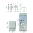 thumbnail image 2 of LOVEVER 7 Pcs Toe Nail Clippers Toenail Clippers and Fingernail Clipper Set  Premium Stainless Steel Ultra Sharp Sturdy Curved Edge Cutter Trimmer Finger Nail Clip for Adults Men Women, 2 of 4