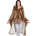 thumbnail image 3 of Soft Flannel Fleece Hoodie Blanket Not Fade And Skin-Friendly Suitable For Watching Tv Reading, 3 of 6