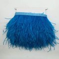 thumbnail image 4 of CHUANK Ostrich Feather Fringe Trim Costume Sewing Crafts Decor 9-15cm Green, 4 of 6