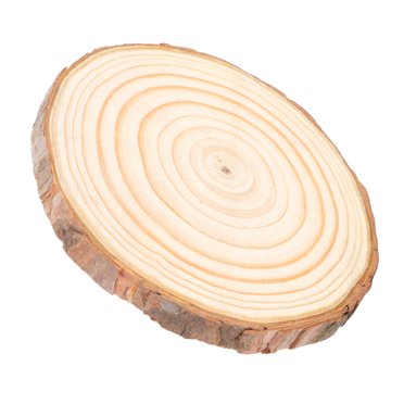 Natural Wood Slices,Natural Wood Slices Round Wood Kit Circles Coasters Center Pieces Reliable and Durable