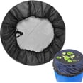 thumbnail image 2 of AKEGAMN Barrel Cover Rain Barrel Strainer Rain Barrel Covers With Adjustable Drawstring | The Mesh Strainer For Rain Buckets And Drums Keeps Leaves And Dirt, 2 of 9