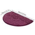 thumbnail image 3 of TIELUTT Half Round Bathroom Rug Won't Bathroom Mat Soft and Comfortable Furry Durable Thickened Project 62 Blanket Rugs for Bed Room Kid Room Rug Knit Blanket Knitted Throw Blankets for Couch, 3 of 8