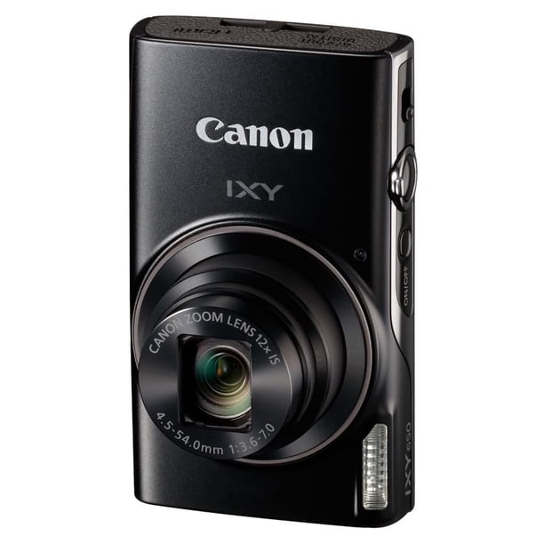 Canon PowerShot IXY 650 (ELPH 360) HS Digital Camera (Black) with