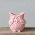 thumbnail image 4 of MKHSQHDG Today's Deals Owl Shaped Ceramic Succulent Planter Garden Container, 4 of 5