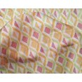 thumbnail image 4 of oneOone Silk Tabby Fabric Diamond Geometric Print Fabric BTY 42 Inch Wide, 4 of 4