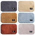 thumbnail image 2 of Bathroom Rugs Soft Microfiber Cozy Bath Mat For Tub Shower Bathroom Floors Rugs Mat Accessories Absorbent Non Slip Fluffy Thick, 2 of 6