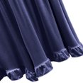 thumbnail image 4 of Timegard Womens Pjs Shorts Ruffle Elastic Waist Loose Soft Loungewear Solid Color Pajamas Shorts Summer, 4 of 4