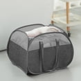 thumbnail image 3 of Clothes Hampers for Laundry,Large Laundry Hamper Mesh Laundry Hamper with Wide Opening and Side Pocket Breathable Sturdy Foldable and Space Saving for Laundry Clothes and Storage, 3 of 6