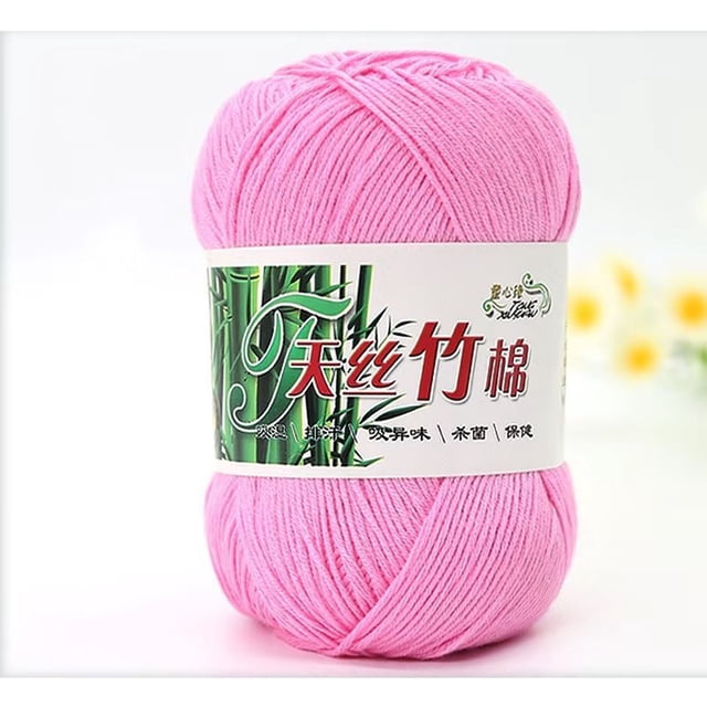 LSLJS Yarn for Crocheting Soft Knitting Yarn for Crafts Multicolor Yarn DIY Yarn Colorful Hand Knitting 50g Knitting Crochet Milk Soft Baby Cotton Wool Yarn