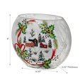 thumbnail image 2 of Village D'Hiver En Verre Crépité De Noël, 2 of 3