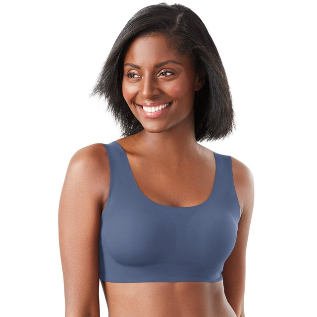 Bali Soutien-Gorge Sans Armatures Confort Révolution EasyLite Sans Coutures pour Femmes, G, Chateau Bleu