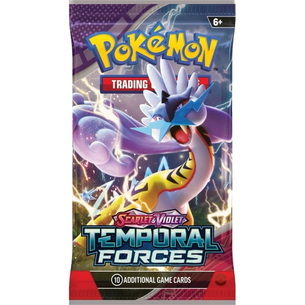 temporal forces booster box canada  Common Lands while Iron Leaves ex delivers high Pokemon TCG: Scarlet and Violet