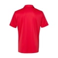 thumbnail image 2 of Adidas Mens 3-Stripes Chest Polo, XL, Collegiate RedBlack, 2 of 3