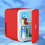 YIMWNYI Mini Fridge Compact Refrigerator, Small Cools Fast, Energy-Efficient for Bedroom, Travel, Dorms, Quiet Operation, Portable Cooler