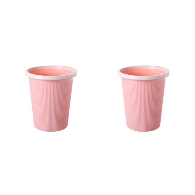 Decodeary Choose Dustbin For And Long-lasting Features Storage Basket Living Room Nordic powder 27*31*19cm 2Set