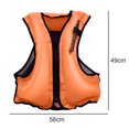 thumbnail image 2 of Snorkel Vests Inflatable Jackets Lightweight for Diving Surfing Swimming Outdoor Water Sports, 2 of 6