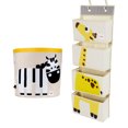 thumbnail image 1 of 3 Sprouts Storage Bin Basket, Zebra & Wall Hanging Organizer, Giraffe, 1 of 10