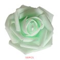 thumbnail image 1 of Braveheart 50pcs Artificial Bionic Flowers PE Foam Fake Lifelike Roses Wedding Egagement Decorations, 1 of 6