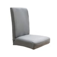 thumbnail image 2 of Meitianfacai Solid Color Brushed High Elastic Chair Cover Soft And Comfortable Chair Seat Cover -proof And Dirt- Chair Slipcover Suitable For Dining Chair, 2 of 4
