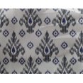 thumbnail image 4 of oneOone Georgette Viscose Fabric Diamond & Swirl Ikat Print Fabric BTY 42 Inch Wide, 4 of 4