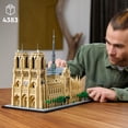 thumbnail image 4 of LEGO Architecture Notre-Dame de Paris 21061 Ensemble de construction (4383 pièces), 4 of 6