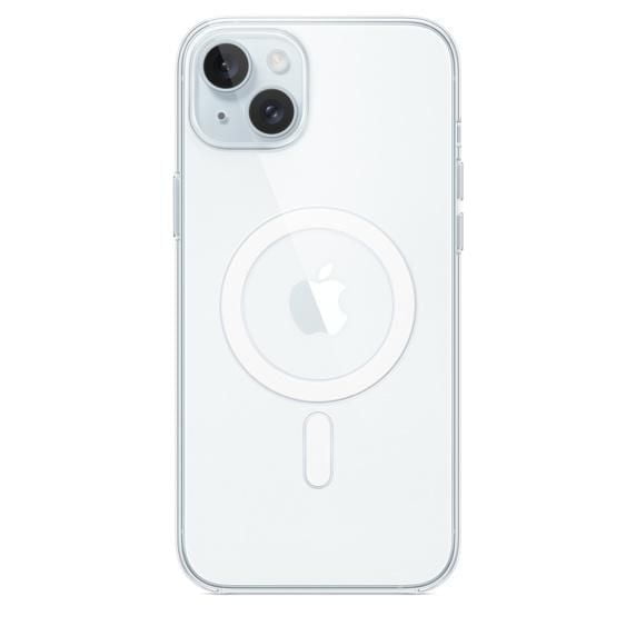 Apple Coque Transparente iPhone 15 Plus avec MagSafe