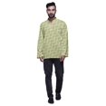 thumbnail image 1 of Atasi Cotton Ethnic Short Kurta For Boys Printed Party Wear Kurta For Men, 1 of 5