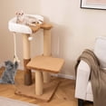thumbnail image 2 of Costway 44" Cat Tree for Indoor with Plush Padded Perch Scratching Posts Jumping Platform, 2 of 10