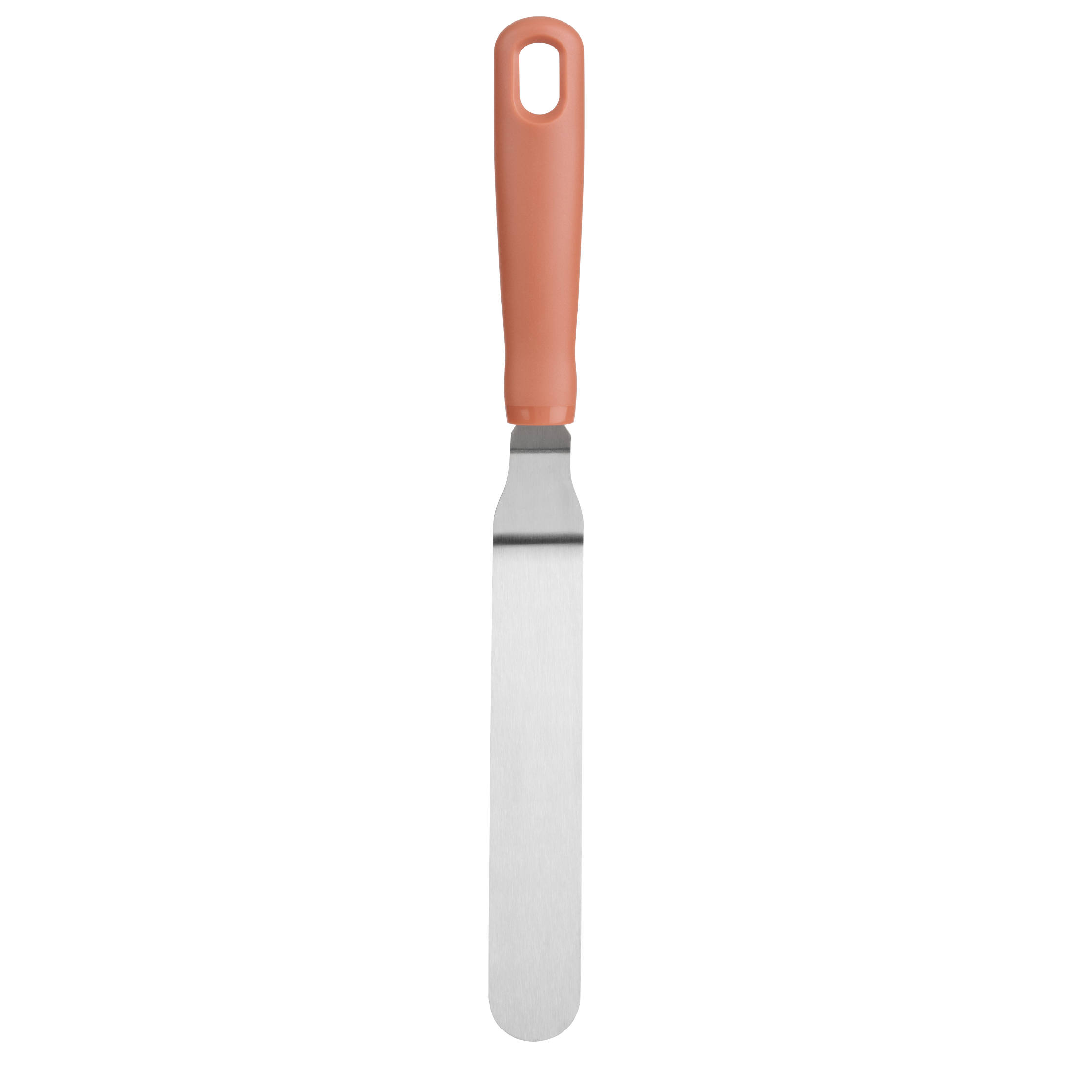 Spatule à glaçage en acier inoxydable Tout-pour-Célébrer, orange