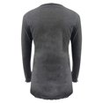 thumbnail image 5 of CEHVOM Hauts Décontractés pour Femmes T-shirt Blouse à Manches Longues Col en V Uni, 5 of 5