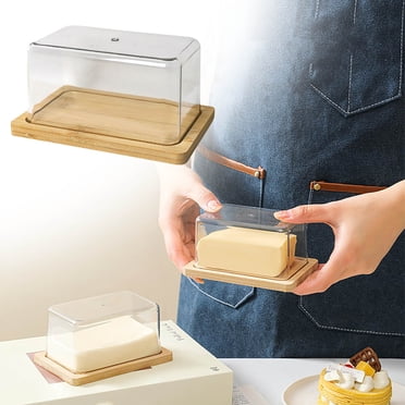 EGNMCR Kitchen Essentials Kitchen Gadgets Large Butter Container With Butter Spatula Food Preservation Box Cheese Freezer Butter dish