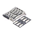 thumbnail image 3 of Connecteur de Lecteur de Sim de Remplacement pour Google Pixel 5 / Pixel 5a 5G / Pixel 6 / Pixel 6 Pro (Ensemble de 2 Pcs), 3 of 4