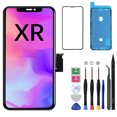 thumbnail image 1 of Lakshaygandi Écran de Remplacement Assemblage Complet avec Trousse d'Outils de Réparation pour iPhone XR 6,1 Pouces, 1 of 6